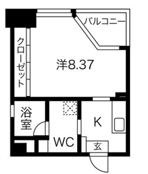 GRANDUKE代官町の物件間取画像